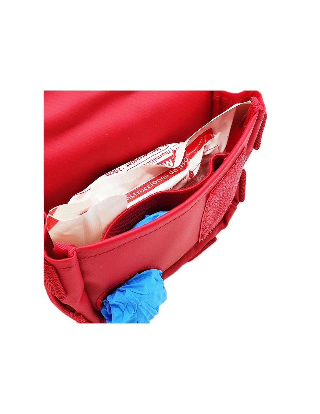 MERET E-FAK | BOLSA / RIÑONERA PRIMEROS AUXILIOS. ROJO A.V.