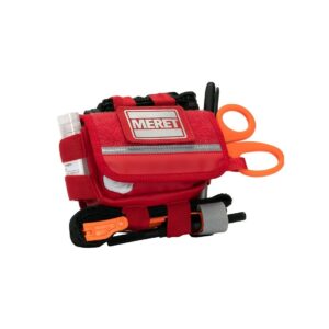MERET E-FAK | BOLSA / RIÑONERA PRIMEROS AUXILIOS. ROJO A.V.
