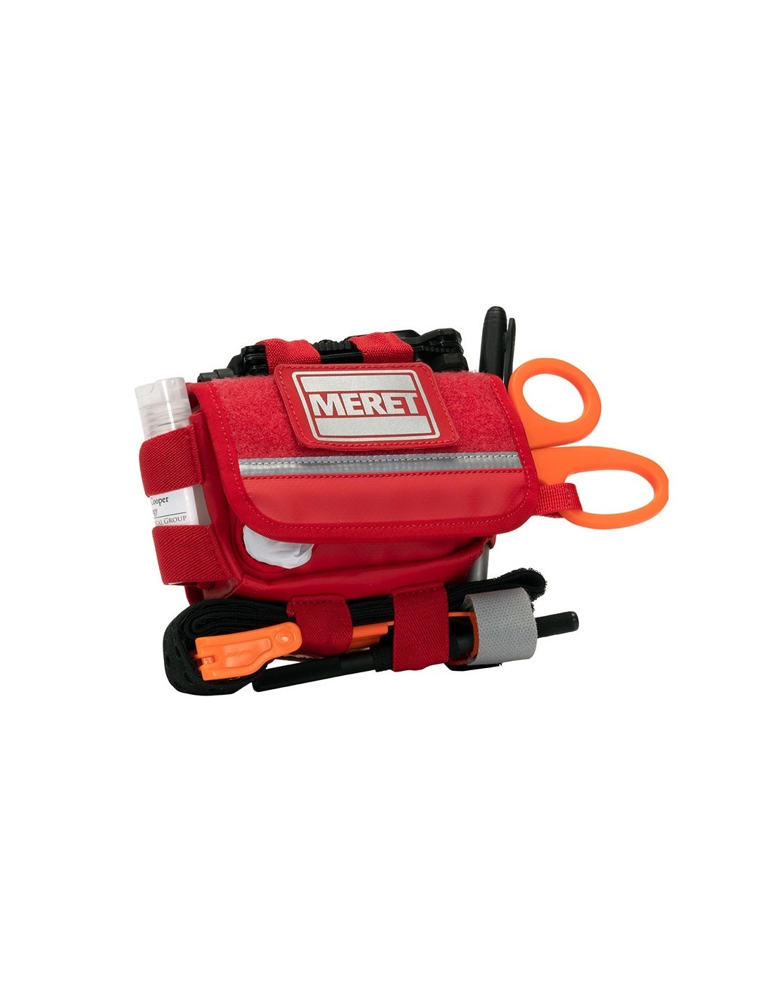 MERET E-FAK | BOLSA / RIÑONERA PRIMEROS AUXILIOS. ROJO A.V.