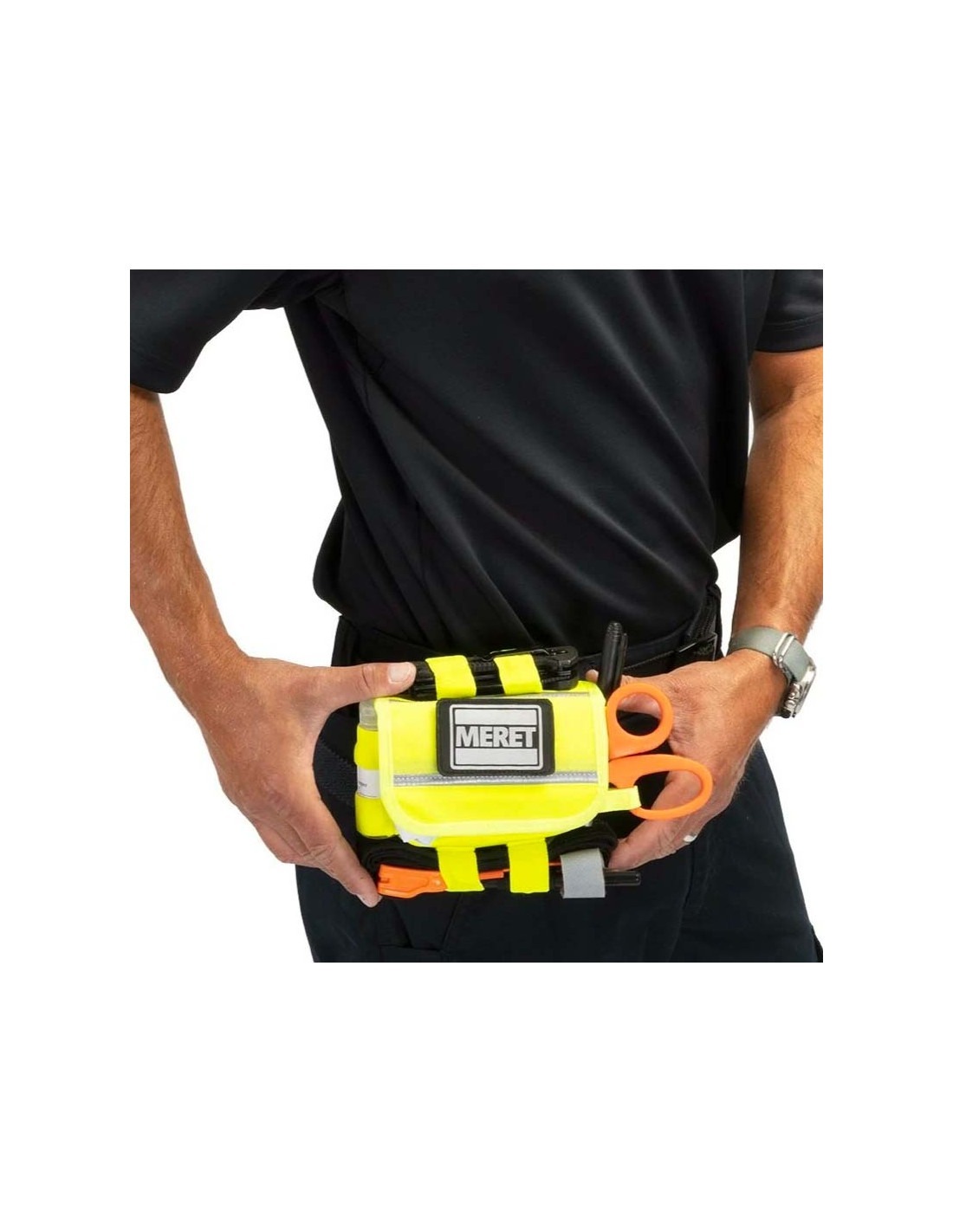 MERET E-FAK | BOLSA / RIÑONERA PRIMEROS AUXILIOS. AMARILLO A.V.