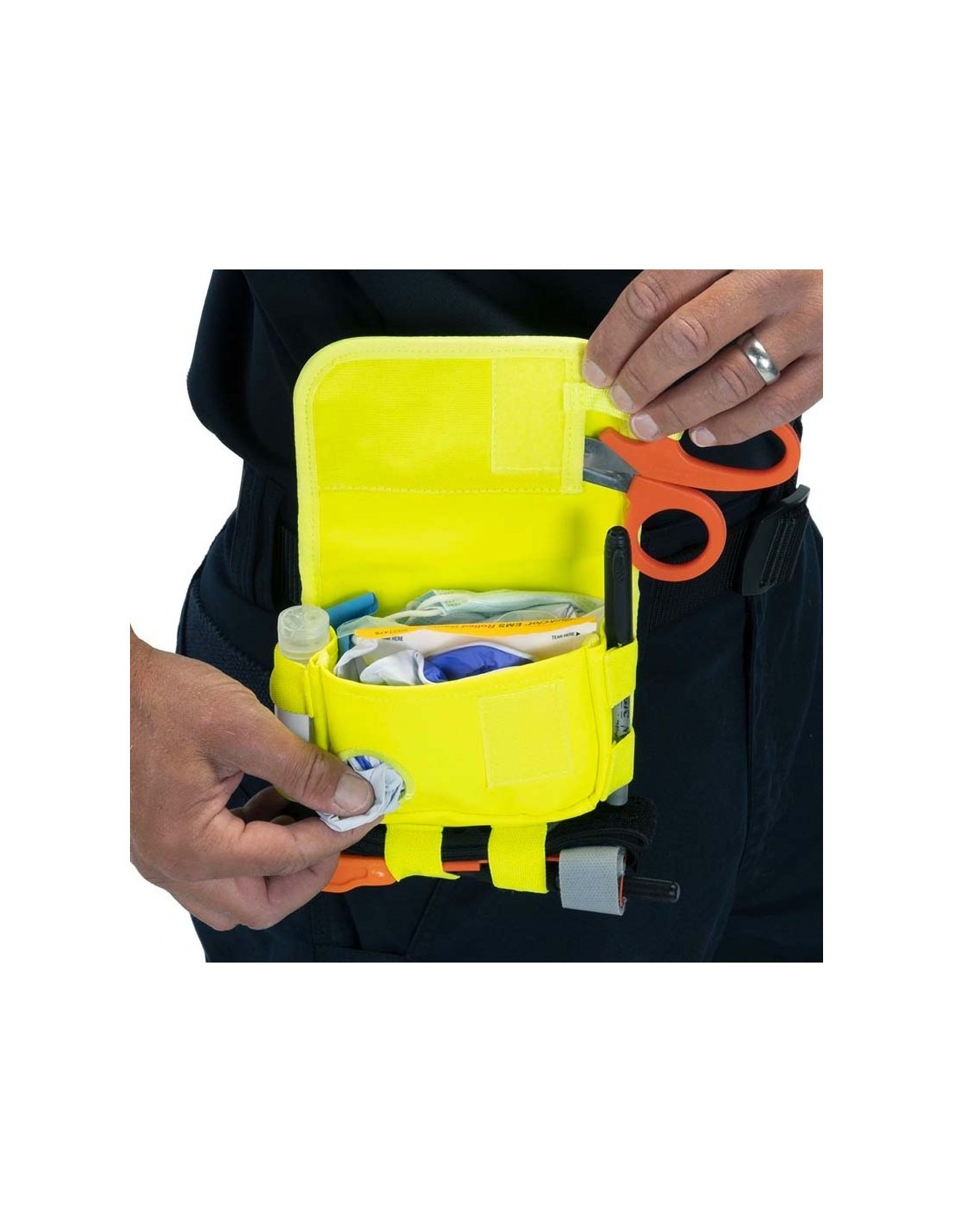 MERET E-FAK | BOLSA / RIÑONERA PRIMEROS AUXILIOS. AMARILLO A.V.